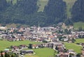 View at Zell am Ziller in Tyrol, Austria Royalty Free Stock Photo