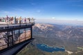 View of Zugspitze Mountain Alps