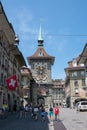 View the Zytglogge is a landmark medieval tower in historic center of Bern