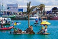 Viewers watch as participants take to water in yearly