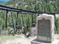Georgetown Colorado Loop Railroad track