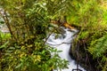 Fast flowing water Royalty Free Stock Photo