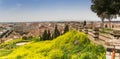 Viewing platform and cityscape of Tudela