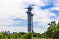 Viewing tower in Beijing Olympic Park