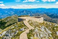 Njegosh mausoleum viewpoint Royalty Free Stock Photo