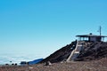 Viewpoint above clouds in haleakala national park