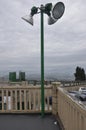 Viewpoint Balcony from Mount Igueldo of Donostia- San Sebastian in Spain Royalty Free Stock Photo