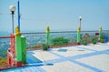 The viewpoint balcony of Soon Oo Ponya Shin Paya Summit Pagoda, Sagaing