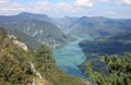 Viewpoint Banjska stena Tara mountain landscape in summer