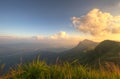 Viewpoint beautiful mountain at Doi-Pha-Tang Chiang rai , northern Thailand