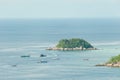 Viewpoint Chado cliff on Koh Adung Royalty Free Stock Photo