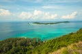 Viewpoint Chado cliff on Koh Adung Royalty Free Stock Photo