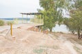 Viewpoint at confluence of the Gariep (Orange) and Vaal Rivers