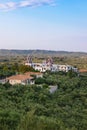 Viewpoint of Eleftherotria Monastery in Maherado Royalty Free Stock Photo