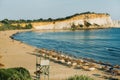 Viewpoint of gerakas beach in the island of zakynthos Royalty Free Stock Photo