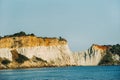 Viewpoint of gerakas beach in the island of zakynthos Royalty Free Stock Photo