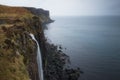 Kilt Rock and Mealt Falls on the Isle of Skye, Scotland Royalty Free Stock Photo
