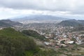 Viewpoint Mirador del Pico del Ingles in Cruz del Carmen in the Anaga mountains in Tenerife near Santa Cruz