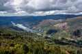 The viewpoint pedra bela in the Peneda Geres National Park, north of Portugal