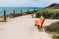 Viewpoint at Point Loma Tidepools Royalty Free Stock Photo