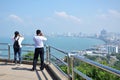 Viewpoint from Pratumnak Hill in Pattaya, Thailand