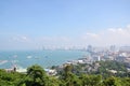 Viewpoint from Pratumnak Hill in Pattaya, Thailand