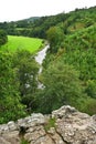 Viewpoint Rocher de Warche, Belgian Ardennes Royalty Free Stock Photo