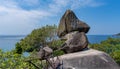 Viewpoint - Sailboat Rock, Ao Kuerk Bay in Mu Ko Similan National Park on the Similan Islands in the Andaman Sea