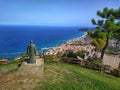 Viewpoint of San Costabile in Castellabate Cilento Salerno