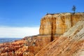 Viewpoint of scenic Bryce Canyon National Park in Utah, USA, on summer day Royalty Free Stock Photo