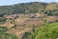 Viewpoint of the Terraces overlooking the Agricultural terraces Sistelo, Portugal