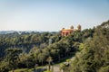 Viewpoint and waterfall at Tangua Park - Curitiba, Brazil Royalty Free Stock Photo