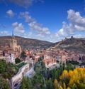 Views of Albarracin, Teruel, Spain Royalty Free Stock Photo