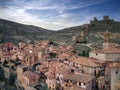 Views of Albarracin, Teruel, Spain Royalty Free Stock Photo