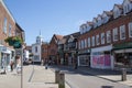 Views along Henley Street in Stratford upon Avon, Warwickshire in the United Kingdom