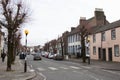 Views along Main Street in Cockermouth, Cumbria in the UK