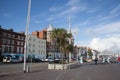 Views along the promenade in Weymouth, Dorset in the UK