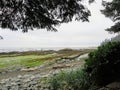 The views along the remote beaches of the west coast of Vancouver Island on the famous west coast trail hike. Royalty Free Stock Photo