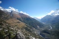 Views from the Annapurna, Nepal Royalty Free Stock Photo