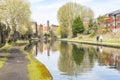 Views around Birmingham city centre canals Uk