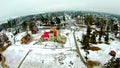 Views around mackinaw city in spring Royalty Free Stock Photo