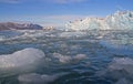 Views around Monaco Glacier Royalty Free Stock Photo