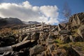 Views around the Ogwen valley Royalty Free Stock Photo