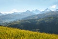 Views of Black mountain range, Peru Royalty Free Stock Photo