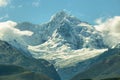 Views of Black mountain range, Peru Royalty Free Stock Photo