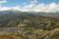 Views of Black mountain range, Peru Royalty Free Stock Photo