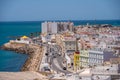 Views of Cadiz historic Old Town