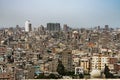 Views of Cairo from the Muhammad Ali Mosque. Egypt Royalty Free Stock Photo