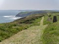 Views of Caldey Island Royalty Free Stock Photo