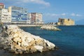 Views of Castel dell`Ovo, Naples, Italy Royalty Free Stock Photo